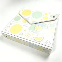 Carpeta de Anillas de Plástico Vintage con Logotipo Personalizado, Carpeta de Documentos Impermeable de 1.5 Pulgadas para Oficina Corporativa, Material Escolar con Solapa