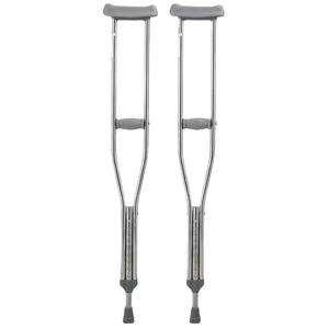 Bastón Ajustable de Acero Inoxidable <span class=keywords><strong>para</strong></span> <span class=keywords><strong>Caminar</strong></span>, Muleta Axilar Ajustable <span class=keywords><strong>para</strong></span> Personas Mayores, Oferta - Product Image 1