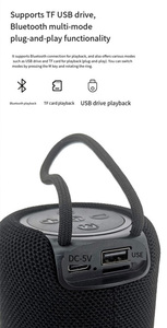 ลำโพงบลูทูธแ<span class=keywords><strong>บ</strong></span><span class=keywords><strong>บ</strong></span>พกพา BS03รองรับการ์ด TF และแท่ง USB ไมค์ในตัวไฟ RGB แสงสเต<span class=keywords><strong>อริ</strong></span>โอไร้สายซั<span class=keywords><strong>บ</strong></span>วูฟเฟอร์เ<span class=keywords><strong>สี</strong></span>ยงพร้อมวิทยุ FM - Product Image 6