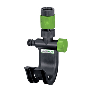 Support de tuyau Ribiland, largeur 12 cm, hauteur 22,5 cm, longueur 13 cm, accessoire d'arrosage de jardin - Product Image 1