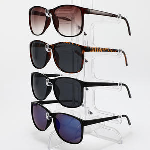 Gafas de Sol Unisex Extra Grandes Estilo Europeo Americano, Montura de PC, Protección UV400, Negras, para Pesca, Aire Libre y Moda - Product Image 2