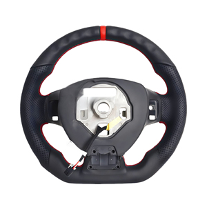 Volant Chevrolet Camaro en cuir Nappa et fibre de carbone pour Chevrolet Camaro 2007-2011 - Product Image 3