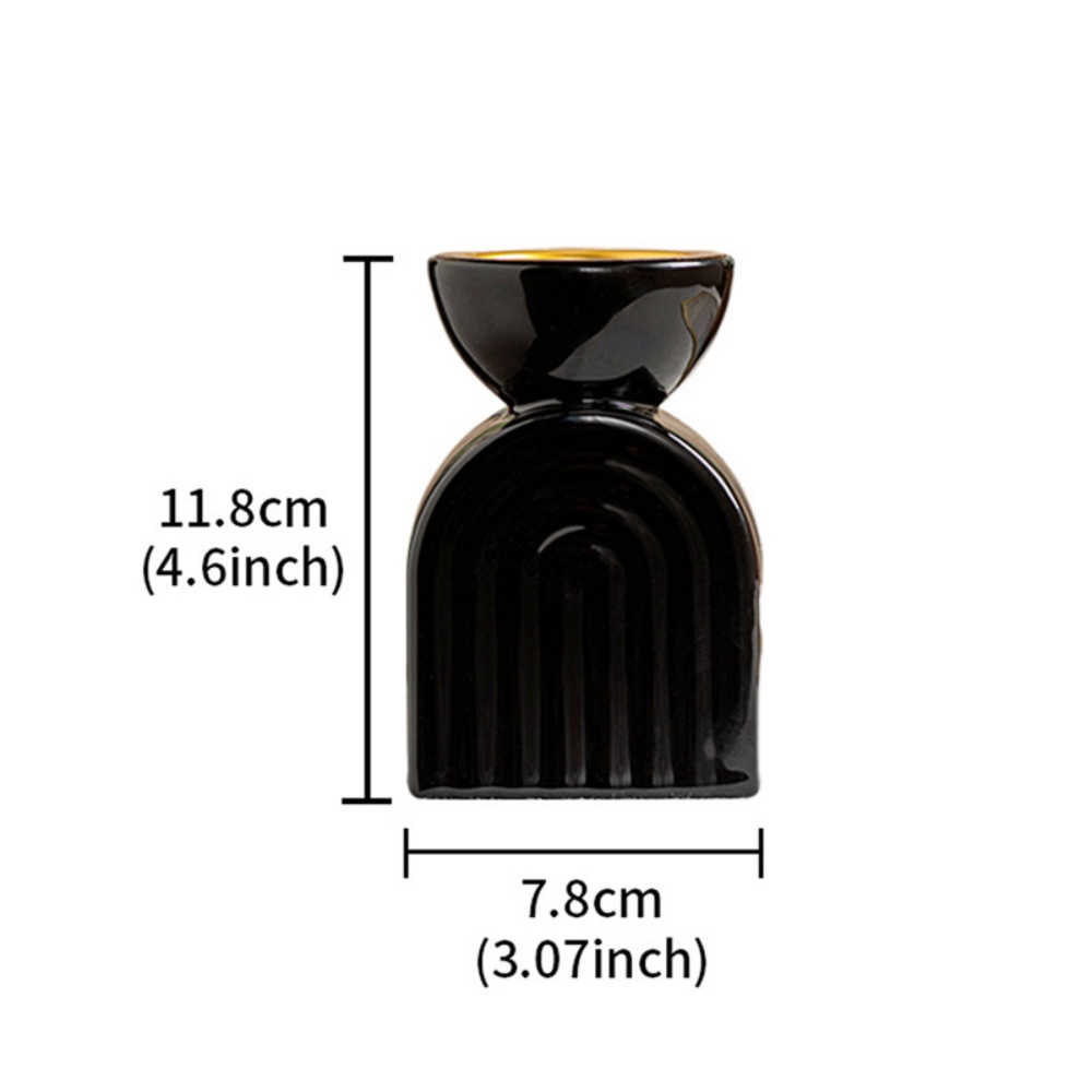 Arched Incense Burner - Black