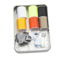 Kit de réparation de points de couture compact 10 pièces pour la maison, les voyages, les urgences, l'école, les cours de bricolage. Achetez en gros pour la revente. OEM ODM.