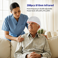 Casque de thérapie cérébrale LED 810 nm |   PBM |   Soutient la neuroprotection, réduit l'anxiété |   Stimulation transcrânienne pour les neurologues