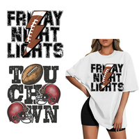 Transfert DTF Personnalisé pour la Saison de Football : Motif Graphique Prêt à Poser sur T-shirt pour le Jour du Match