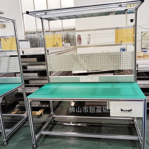 Banc de travail antistatique sur mesure pour atelier industriel, table de travail pour ligne d'assemblage d'usine électronique - Product Image 5