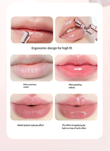 Baume à lèvres brillant effet gloss, marque distributeur, best-seller, anti-transfert, réduit les ridules, longue tenue, végétalien, biologique, saveur <span class=keywords><strong>miel</strong></span> - Product Image 4