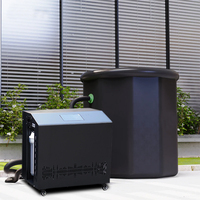Noyau de filtre à ozone de refroidisseur d'eau de système de refroidissement portatif extérieur commercial comprenant le moteur de pompe de compresseur pour le bain de glace