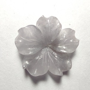 Piedra preciosa Natural de Aventurina, exquisita y delicada, tallada con forma de flor, para regalos de vacaciones, F578 - Product Image 1