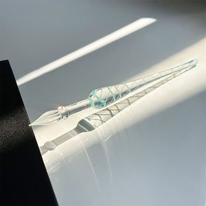 नया आइटम डुबकी पेन कैलिफ़ी पेन फैक्टरी अनुकूलित उच्च गुणवत्ता क्रिस्टल ग्लास डुबकी पेन - Product Image 1