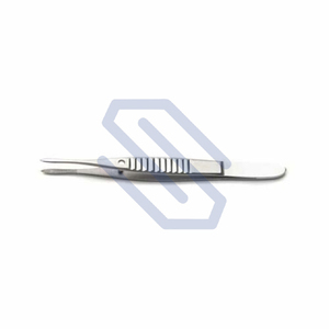 Moorfield mắt thép không gỉ mắt kẹp (10cm) Hướng dẫn sử dụng dụng cụ phẫu thuật cho phẫu thuật mắt CE phê duyệt - Product Image 2