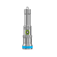 Weefine SZ1500 Zoom Diving 1500 lumens 6500K interrupteur latéral mise au point intelligente 1 angle de faisceau 10-55 lampe de poche sous-marine avec batterie 18650