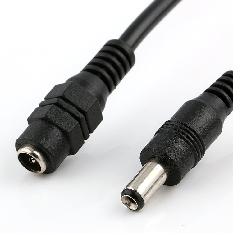 60W 5.5x2.1mm Photovoltaic Solar Cable Female To Male DC Power