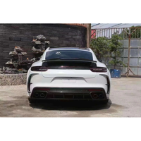Kit carrosserie style Mansory pour Porsche Panamera 971 Nouveau Modèle Restylage : Pare-chocs avant et arrière, Lame de pare-chocs, Diffuseur, Jupes latérales, Jantes