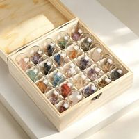 Coffret de spécimens de cristaux minéraux semi-précieux naturels bruts pour enfants, kit d'éducation scientifique en géologie