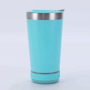 Bluetooth Smart <b>Double</b> <b>Wall</b> Stainless Steel Coffee <b>Mug</b> With Custom Color and Logo Gift Bottle - Product Image 3
