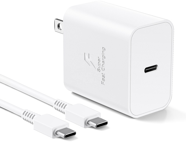 HNT Super Fast 45W Charging PPS Adapter Light Weight Type C Charger Compatible for Samsung S23+/S22/S22+/S22 Ultra Charger