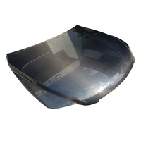 Nouveau capot de capot en fibre de carbone pour 2005-2010 Mark X Reiz comprend des clips
