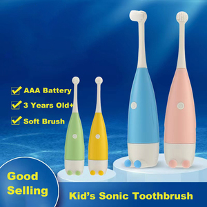 Brosses à dents électriques pour enfants en gros de ménage dessin animé à poils souples nettoyer les dents brosses à dents électriques - Product Image 2