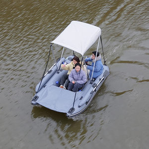 Nuevo Diseño, Bote Inflable <span class=keywords><strong>de</strong></span> PVC para <span class=keywords><strong>Pesca</strong></span>, Pequeño, Plegable, con Sombrilla - Product Image 5