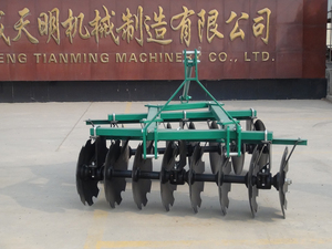 Arado de Discos Mediano Montado para Tractor, Arado de Discos de 3 Puntos para Preparación del Suelo, Labranza, Equipo Agrícola - Product Image 2