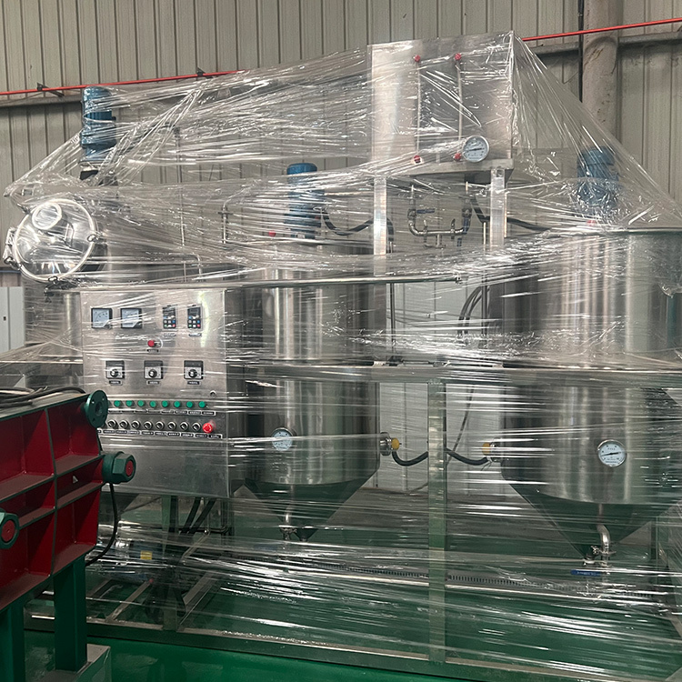 Small Scale Edible Oil Refining Machine