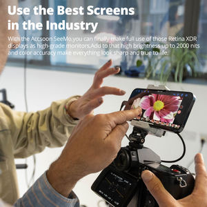 Accsoon SeeMo UIT02 Adaptateur émetteur vidéo pour la <span class=keywords><strong>capture</strong></span> vidéo et l'enregistrement de moniteur <span class=keywords><strong>sur</strong></span> iPad iPhone 14 Pro Filmmaking - Product Image 2