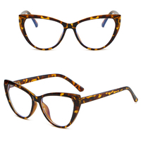 Lunettes de lumière bleue tendance, yeux de chat, lunettes d'ordinateur, Logo personnalisé, lunettes Anti-lumière bleue
