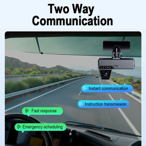 Caméra embarquée double haute qualité 4G à 4 caméras, DVR de voiture, système de surveillance du conducteur anti-fatigue DMS - Product Image 4