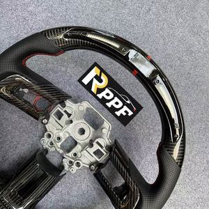Volante Deportivo de Fibra de Carbono Rppf con Luces LED para <span class=keywords><strong>Ford</strong></span> <span class=keywords><strong>Mustang</strong></span> 2018-2022 <span class=keywords><strong>Ford</strong></span> <span class=keywords><strong>SHELBY</strong></span> <span class=keywords><strong>GT350R</strong></span> ORIGINAL 2018-2021 - Product Image 5