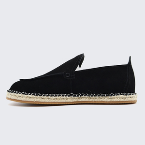 Fabricant de chaussures chinoises LANCI, espadrilles en daim, mocassins, espadrilles personnalisées, chaussures plates en jute, chaussures pour hommes, mocassins - Product Image 5
