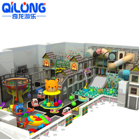 Harga Pabrik Peralatan Bermain Anak Indoor Naughty Castle Komersial Dengan Kolam Bola Laut