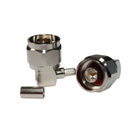 N-C-JW3 connecteur d'alimentation d'usine RF coudé mâle N connecteur sertissage RG58 RG142 câble