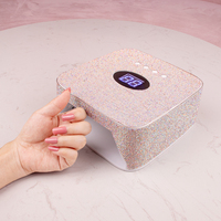 Lampe à ongles UV LED sans fil 54W à induction intelligente, pour gel et strass étincelants