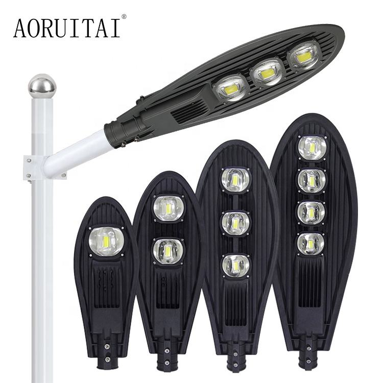AORUITAI Precio de fábrica Ip65 Iluminación exterior impermeable 50 100 150 200 Watt Farola LED personalizada