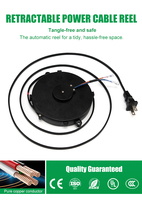 Câble d'extension d'alimentation Mella Mini 2 fils, robuste, haute conductivité, résistant au feu, avec âme en ABS et extrémités dénudées, pour appareils électroménagers