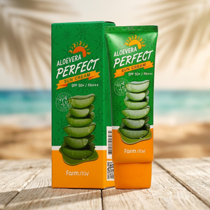 [ฟาร์มสเตย์] ครีมทาผิวอโลเวร่าเพอร์เฟกต์ซันครีมขนาด70กรัม (เซต50 + PA +++) - Product Image 3