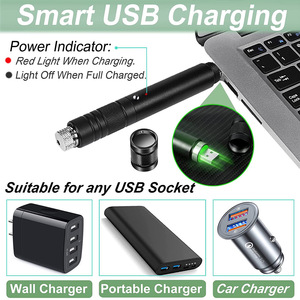 Pointeur laser vert rechargeable par USB <span class=keywords><strong>Stylo</strong></span> à faisceau laser longue portée haute puissance - Product Image 5