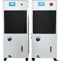 Refroidisseur d'eau industriel refroidi par air 2HP 5KW, refroidisseur d'eau au glycol