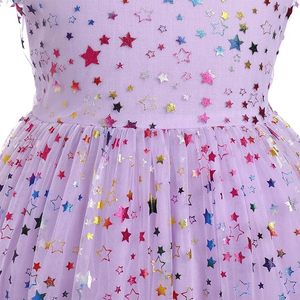New Fashion Girls Sequin Tulle <strong>Dress</strong> <strong>Rainbow</strong> Star Ruffle Sparkle Toddler Girl Kids <strong>Wedding</strong> Gown <strong>Dresses</strong> in Summer - Product Image 3