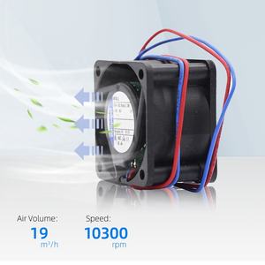 Ventilador Axial Compacto ebmpapst 414J 24V DC 40x40x25.4mm 11.4 CFM 0.1A para Gabinete, Refrigeración para Convertidor de Frecuencia Siemens 414JR - Product Image 3