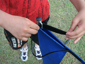 스테인레스 스틸 폴 휴대용 테니스 네트 접이식 및 캐리 백 포함 높이 조절 가능한 나일론 배드민턴 네트 세트 - Product Image 5