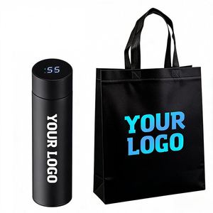 Bouteilles isothermes personnalisées avec logo, 500 ml, avec affichage de la température LED, cadeau promotionnel d'entreprise, bouteille d'eau intelligente en acier inoxydable - Product Image 1