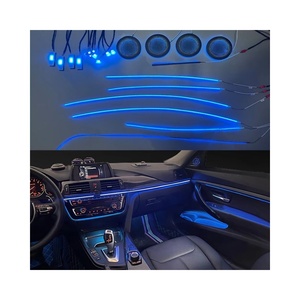 Luz Ambiental Decorativa, Luz de Atmósfera F32 F33 F34 F36 Nueva 2014-2019, 11 Colores para <span class=keywords><strong>BMW</strong></span> Serie 3 F30 F35 F31 GT / Serie 4 <span class=keywords><strong>CE</strong></span> - Product Image 1