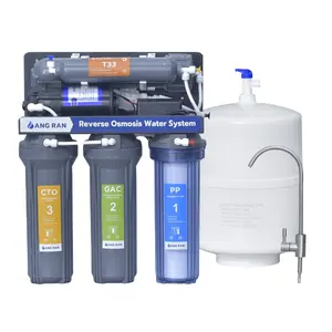 Elegance 5 Stage Water Filter Reverse Osmosis Water Filter with 3.2G Tank Ro Water Systems Tankless 5 Filters 800gpd 12 Months