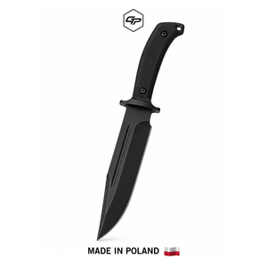 Couteau de chasse compact fait main en acier O2, pointe drop point, lame pleine, qualité DIY, avec étui Kydex, OEM - Product Image 1