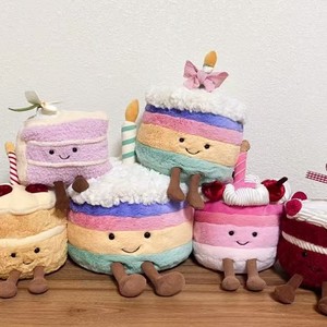Collection de poupées en peluche Jellycatt Cake & Bread, série pain gourmet, cadeaux d'anniversaire mignons, jouets pour les amateurs de cuisine - Product Image 1