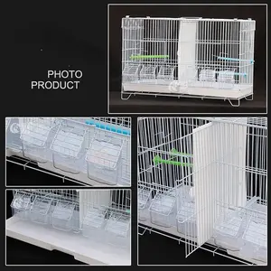 Sinh sản chuyến bay vẹt đuôi dài LỒNG CHIM cho chim sẻ budgies cockatiels cotures lovebirds chim Hoàng Yến Vẹt với trượt ra khay