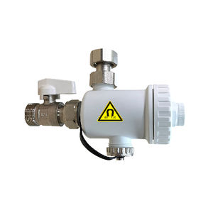 Separatore Magnetico Bianco per Fango Sotto Boiler da 3/4 Pollici per Apparecchiature di Trattamento Acqua - Product Image 1